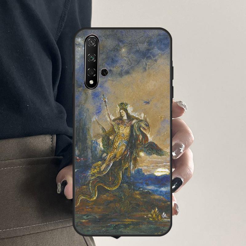 Gustave Moreau For Huawei Nova 12i 11i 8i 12s 9 10 SE Y91 Y90 Y60 Y70 Y72 Y61 P20 P40 P30 Lite P60 Pro Case