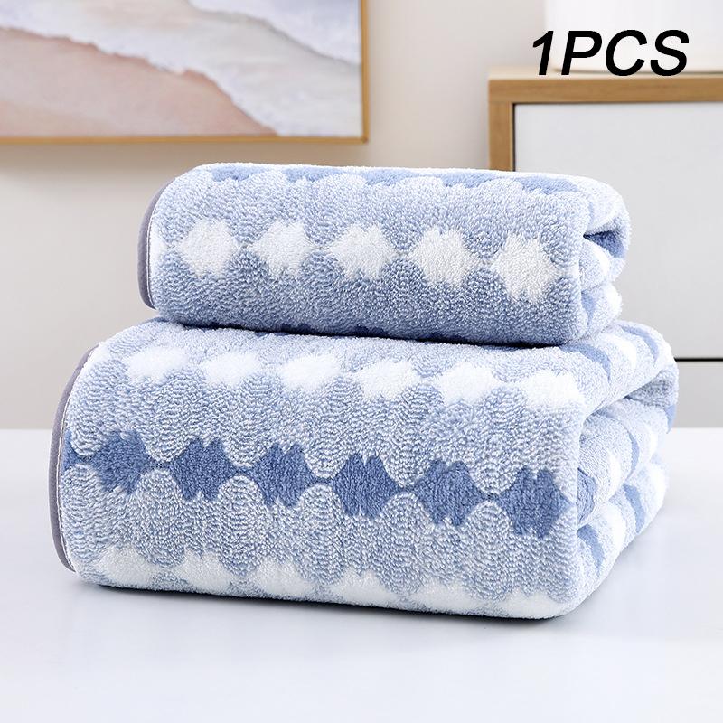 Утолщенное Высококачественное Бамбуковое Угольное Коралловое Вельветовое Волокно Банное Полотенце Супер Впитывающее И Быстросохнущее Банное Полотенце Для Использования В Ванной Комнате