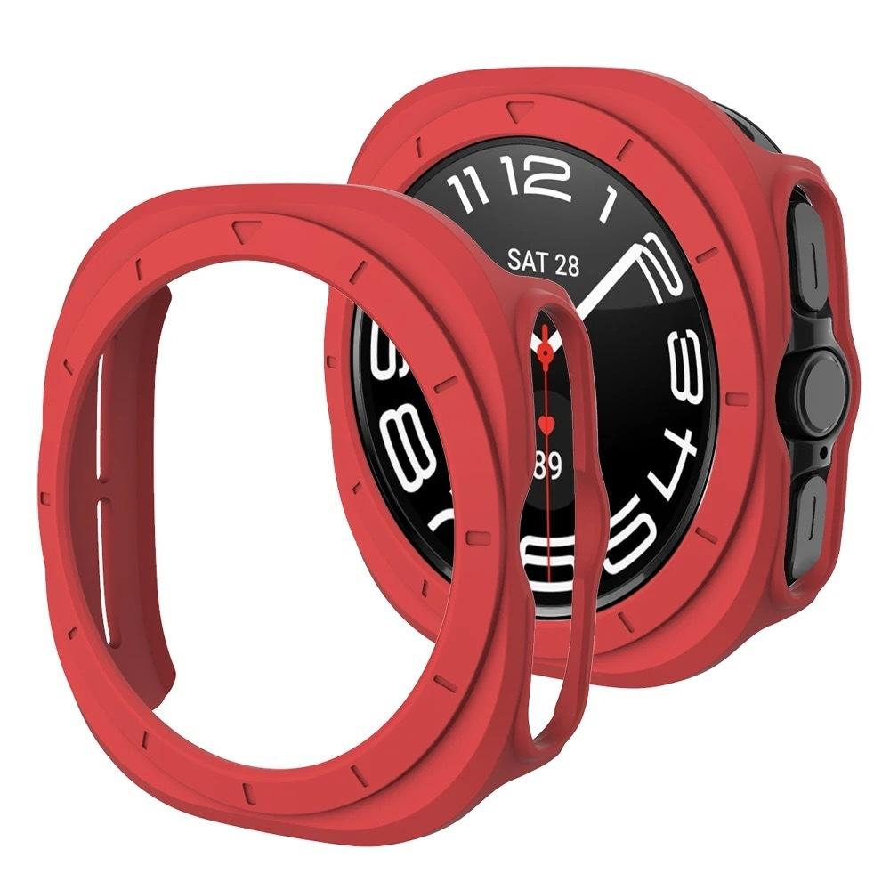 PC Matte Watch Case For Samsung Galaxy Watch 7 Ultra Case Hollow Hard Protective Cover For Galaxy Watch 7 Ultra 47mm Accessories