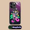 Чехол для телефона "Банда глупых девушек" для iPhone 16 15 14 13 12 11 Pro Max Plus Mini MagSafe Стеклянный Цветной Защитный Чехол для Смартфона