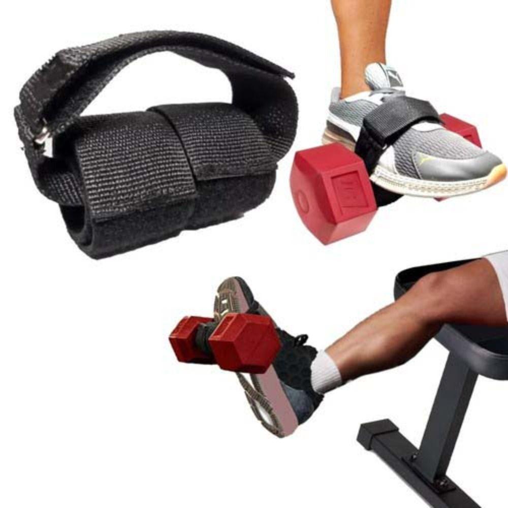 Comfortable Dumbbell Foot Strap Adjustable Tibialis Trainer For Strength Training