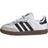 Originals Samba Og Comfortable Versatile Durable Low-Top Walking Shoes Baby Shoes White Black JQ3191