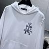 8602 CHROME HEARTS 2025 New Spring and Autumn Plus-size Thin Style Classic Style Logo Hooded Sweatshirt for Couples