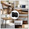 Round Silent Table Leg Pads Diameter 5 cm Round Sofa Coaster Silicone Anti-slip Pads  Bed Legs