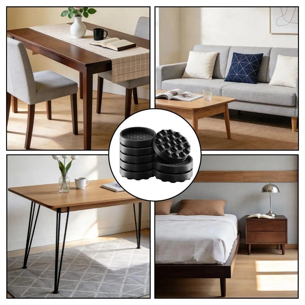 Diameter 5 cm Silent Table Leg Pads Round Round Sofa Coaster  Furniture and Sofa