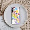 Чехол для телефона Game T-Tamagotchi K-Kuchipatchi для Samsung Galaxy A73,72,51,53,52,71,22,5G,Note,J7,8,9 Мягкий черный чехол