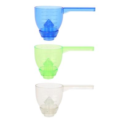 Мерная воронка со шкалой, противопроливная мерная ложка из АБС-пластика для кухонного инструмента