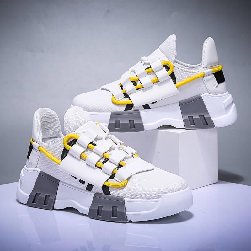 Мужские спортивные кроссовки, дышащие кроссовки для папы на шнуровке, впитывающие пот кроссовки