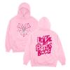 AJ Lee Love Bites Hoodies Vintage High Street Streetwear Women Men Long Sleeve Pullovers Outdoor Sports Y2K Clothing