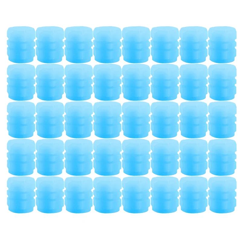 20Pcs Colorful Mini Luminous Car Tire Valve Caps Glowing Valve Cover Car Tire Wheel Hub Styling Decoration Auto Tyre Accessories