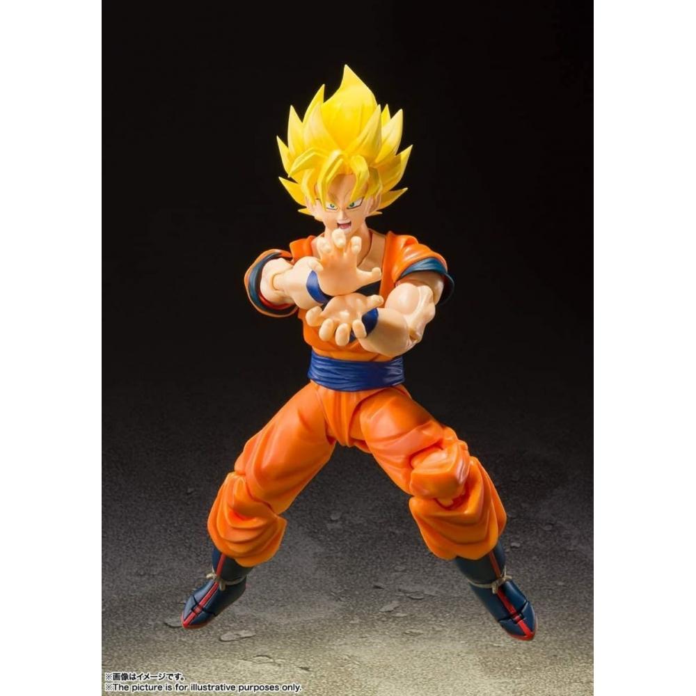 S.H.Figuarts Dragon Ball Z Super Saiyan Full Power Son Goku Approximately 140mm PVC&ABS Painted Movable Figure