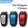 Кожаный новый чехол для дистанционного ключа из ТПУ для Peugeot 208 308 408 508 2008 3008 4008 5008 Citroen C1 C4 C6 C3-XR Picasso DS3 DS4