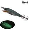 6g/8cm Cloth-Wrapped Luminous Shrimp Squid Hook Lure with Japanese Hook