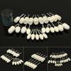Fixture Felt Buffing Wheels Power Tool 25pcs Parts White Silver Polishing