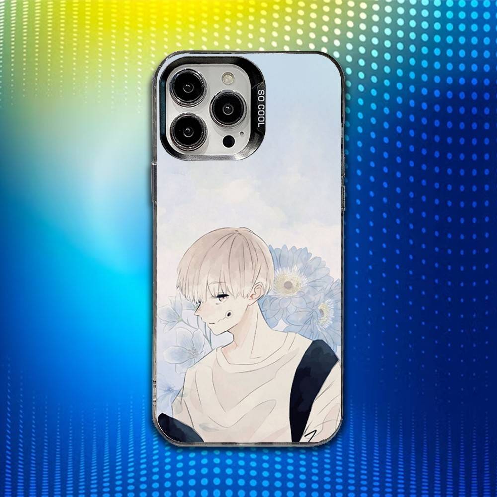 Аниме Чехол-Т-Тoge Инумаки для iPhone 16,15,14,13,12,11,Mini,Pro,SE,MAX Белый Матовый Ударопрочный Чехол