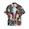 Moerstar Aloha Shirts for Men and Beach Hawaiian Floral Short Open Matching Plus UV Six Colors Black Women, Shirts, Style, Print, Summer, Sleeves,
