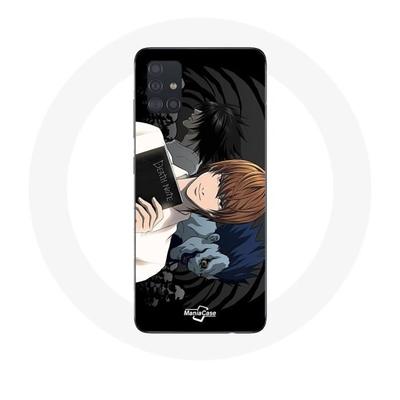 Чехол для Samsung Galaxy A51 Лайт Ягами Тетрадь Смерти Аниме
