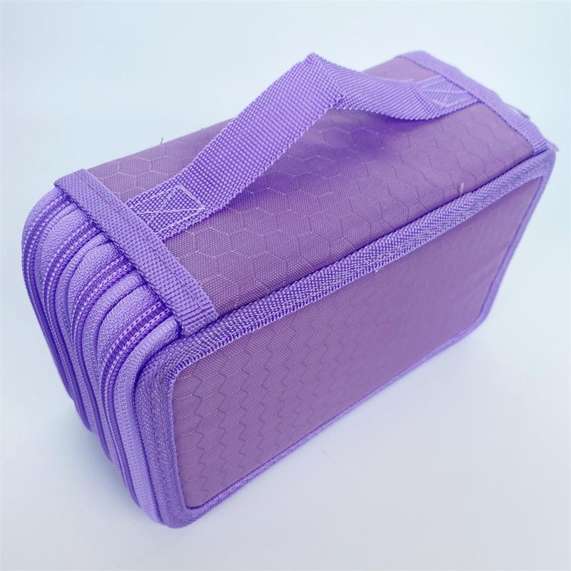 Сумка для канцелярских принадлежностей для рисования, 72 цветных карандаша