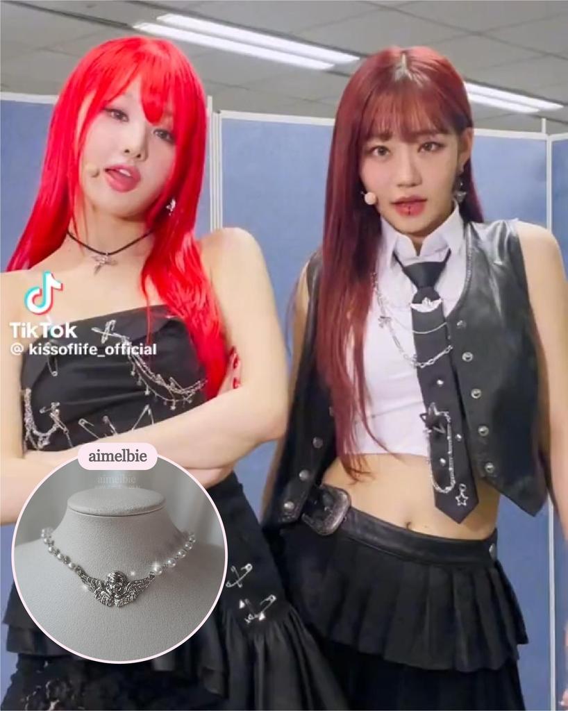 Колье-чокер с жемчугом «Барокко» - Серебро (ПОЦЕЛУЙ ЖИЗНИ Джули Колье)