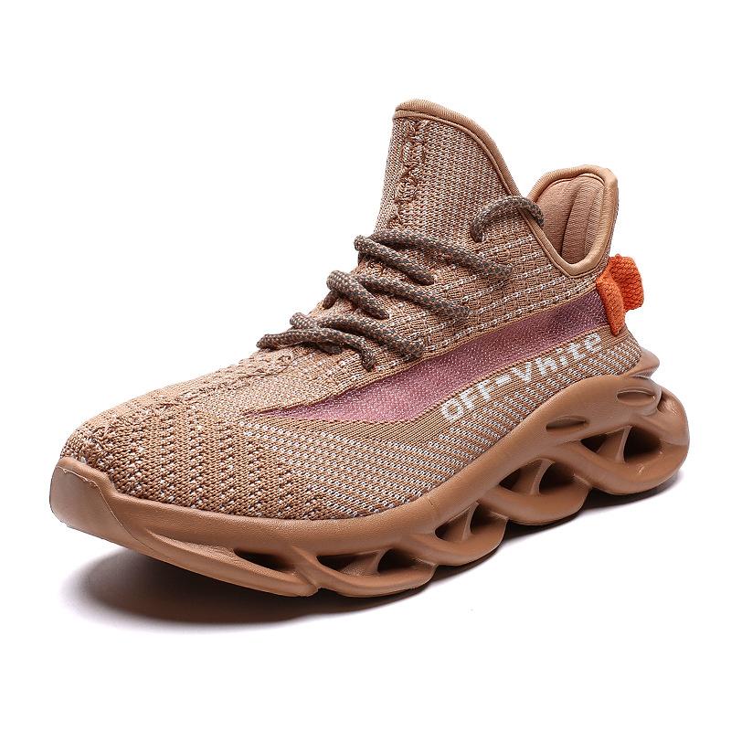 2025 лето большой размер интернет-знаменитость трендовая обувь мужская повседневная корейская версия обуви-кокосов на лезвии спортивная студенческая мужская сетчатая обувь