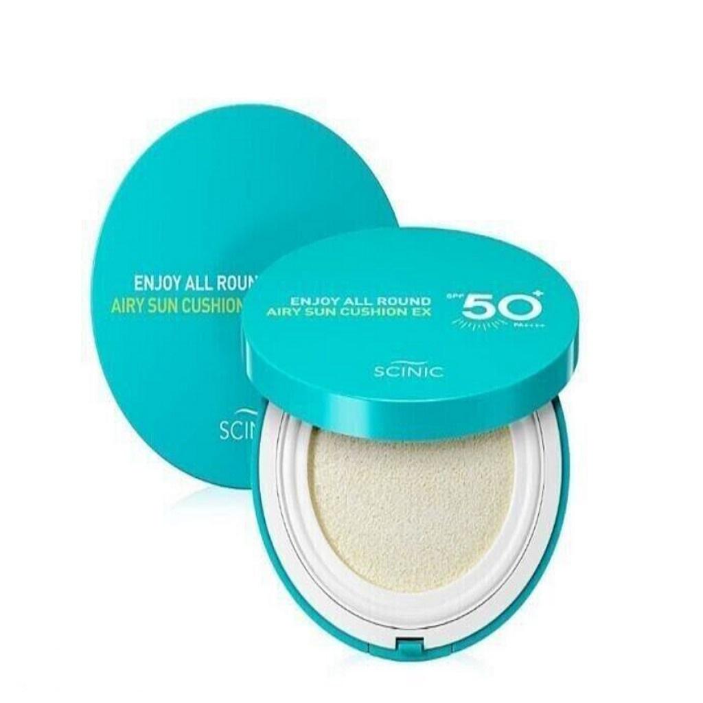 Scinic НАСЛАЖДАЙТЕСЬ ВОЗДУШНОЙ СОЛНЦЕЗАЩИТНОЙ CUSHION EX SPF50+ 25г