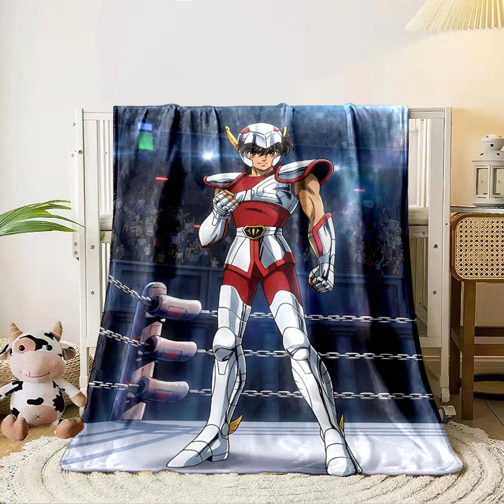 A warrior in red and white armored suit stands in a large ring arena. for all seasons blanket lunch break throw gift