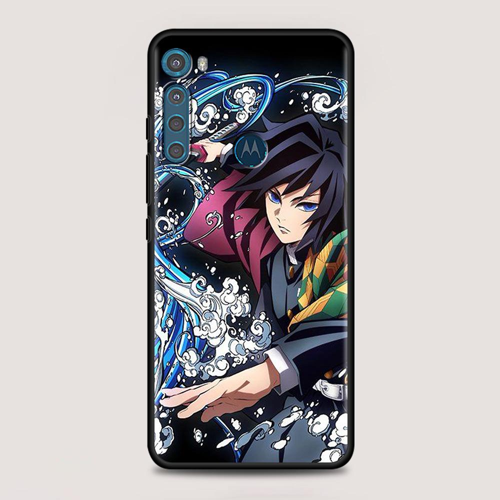 Чехол Demon Slayer Kimetsu No Yaiba для MOTOROLA One Fusion для Moto G10 G9 G8 Plus Play Power One G20 G30 G40 G50 G60 Edge 20
