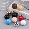 Perfume Bottle Caps Various Colours Ball Caps Wood Plastic Head Caps Multi-Style Push Perfume Glass Bottle Cap Bottle Lid