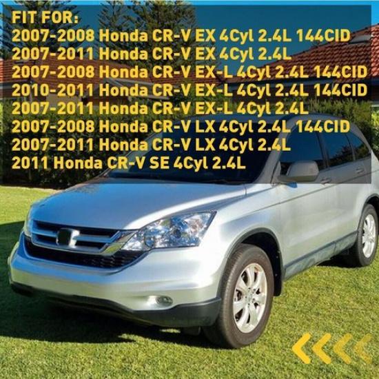 For Honda CRV 2007-11 Front Bumper Wheel Fender Molding Trim LH+RH 71103-SWA