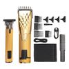 Парикмахерская машинка для стрижки волос для мужчин с ЖК-дисплеем, электрическая машинка для стрижки волос высокой мощности