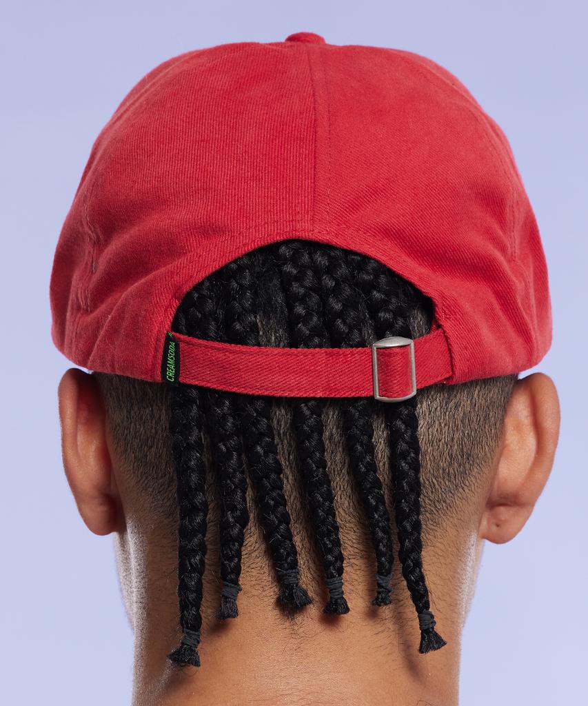 КЕЙМ СОДА ЛАБ Кепка-бейсболка Quarter Ball Cap Красный Белый