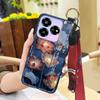 Back Cover For Mom Phone Case For ZTE Blade V60 Design/Axon 60 Lite Wrist Strap Wristband Anti-dust Phone Holder Lanyard