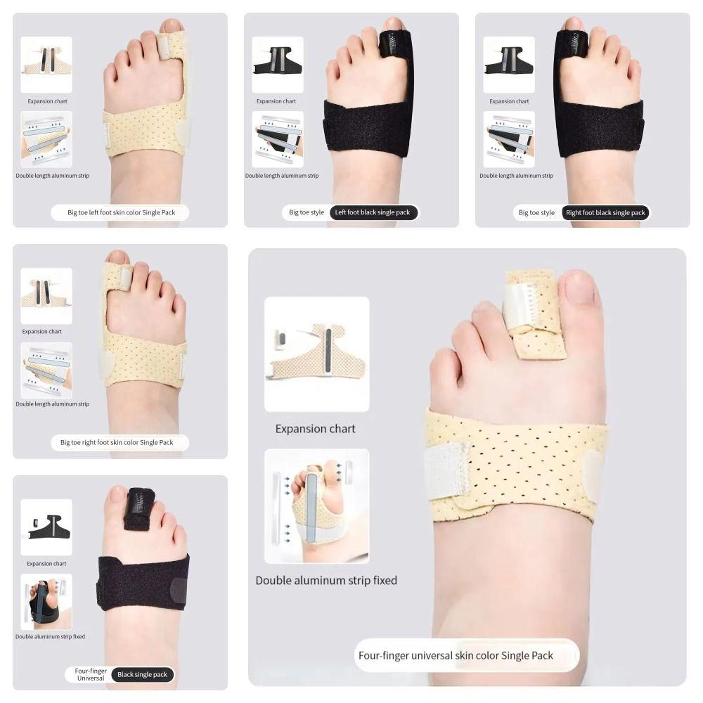 Adjustable Bunion Corrector Band Metal Reinforcement Foot Correction Brace  Outdoor