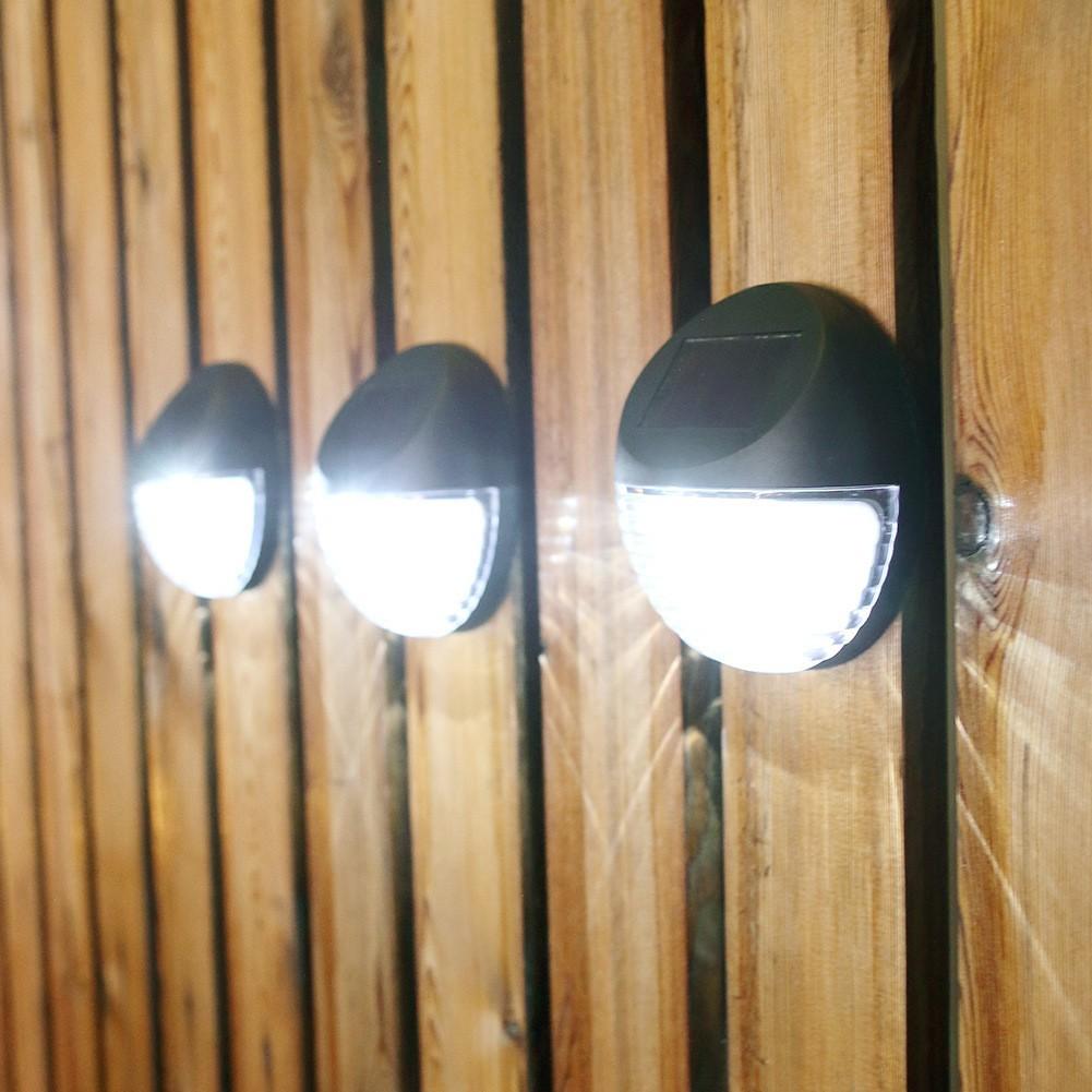 1 шт. Солнечный настенный светильник, уличный настенный светильник, садовый светильник и ночник-тень, балконный светильник, декоративный настенный светильник