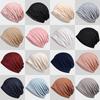 Women's Breathable Thin Cotton Pullover Hat - Spring/Summer Headscarf, Confinement, Sleep, and Outdoor Leisure Cap.