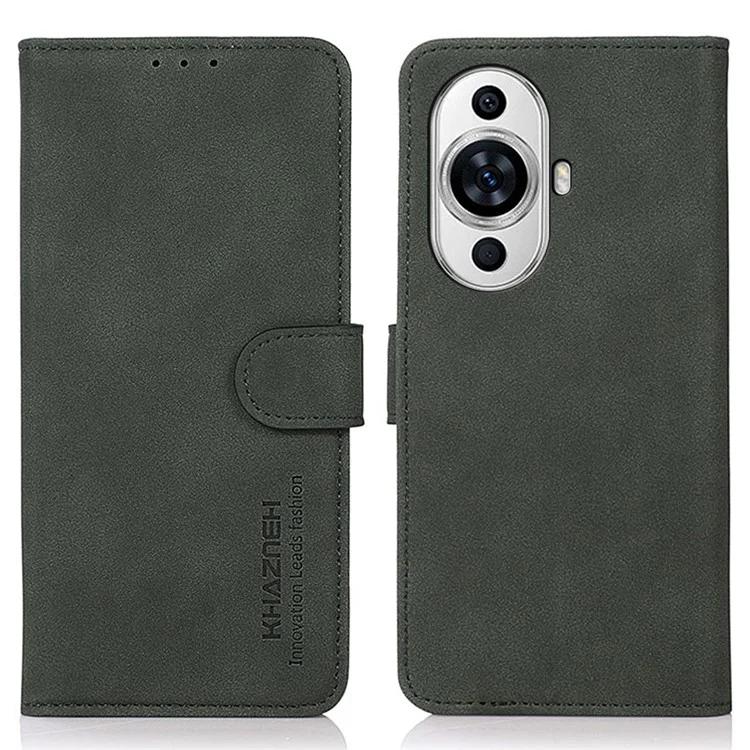 Для Huawei nova 11 Pro / nova 11 Ultra текстурированный чехол-кошелек из искусственной кожи с подставкой для телефона