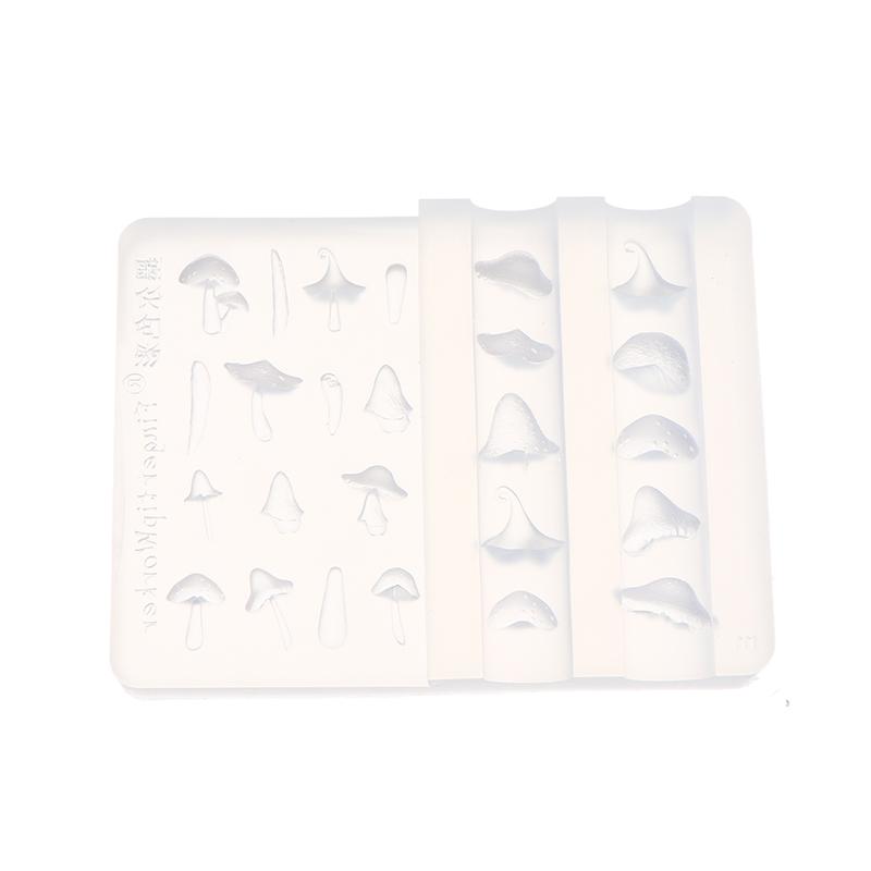 Силиконовая форма для штамповки дизайна ногтей в виде гриба, форма для маникюра для профессиональных мастеров маникюра и энтузиастов, инструмент для ювелирных изделий