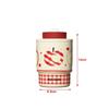 Stainless Steel Cartoon Insulated Cup 420ml Straw Thermal Flask Cute Travel Coffee Mug