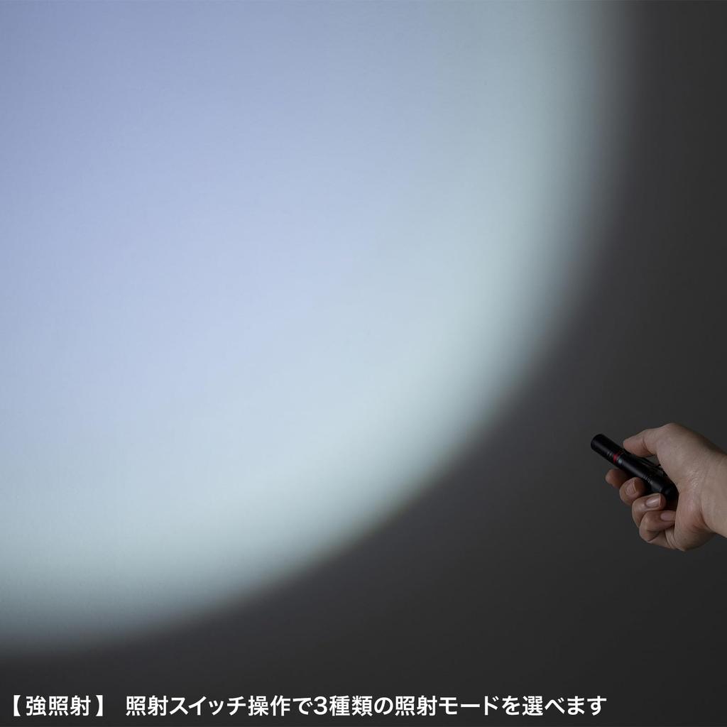 Светодиодный фонарик-ручка Sanwa Supply (Короткий тип) LED-PEN2BK