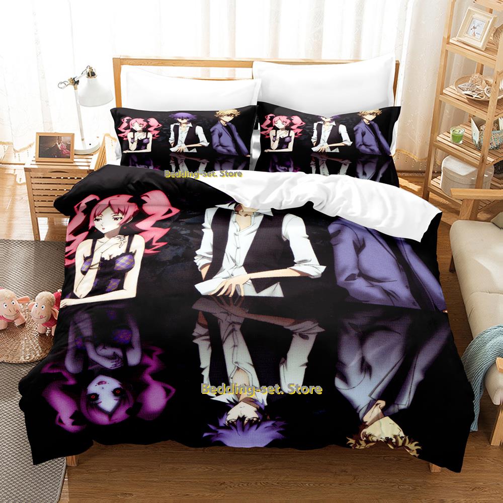 Новый комплект постельного белья Shiki Односпальный Twin Full Queen King Размер Комплект постельного белья для взрослых Детей Спальни Трех peças Костюмы Личность Аниме Постельное Белье Sh