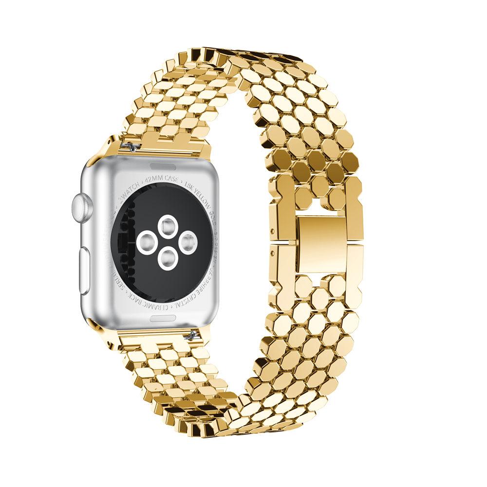 Роскошный стальной ремешок-браслет для Apple Watch, ремешок 45 мм, 41 мм, 44 мм, 40 мм, 42 мм, 38 мм, для серии iwatch 7, 6 SE, 5, 4, 3, 2, 1, металлический ремешок для часов на запястье