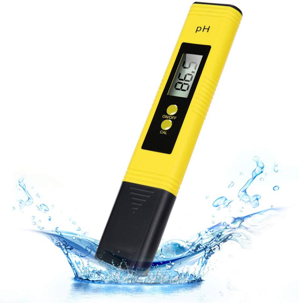 PH-метр и TDS-метр Цифровой тестер качества воды 0-14 pH-метр Тестер 0-9990PPM TDS и EC ЖК-дисплей Чистота воды PPM Аквариум Фильтр Тестовый стержень качества воды