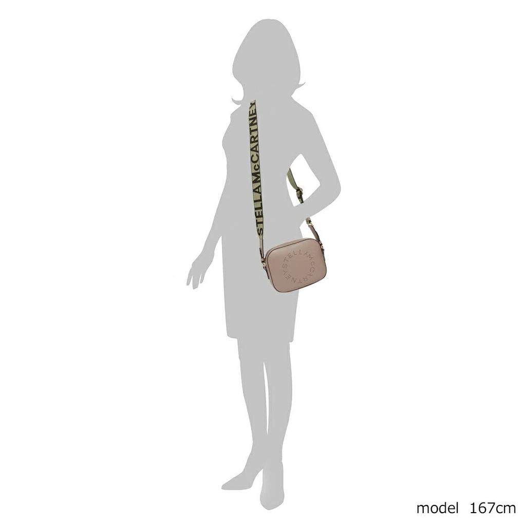 Сумка через плечо с логотипом S размера бежевая 700266 W8542 2800 [Stella McCartney] Женская [Товар]