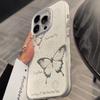 Butterfly Design Phone Case for iPhone Models 12 To 17, Apple 14, 15 Pro, 16 Plus.