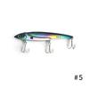 Aotuo Hot Selling 30g Gold Foil Lead-Stainless Steel VIB Metal Jig Lure Long Blade 3 Hooks for Bass Saltwater