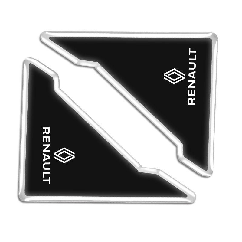 2Pcs Car Door Corner Protector Stickers Decoration For Renault Clio Megane Captur Master Logan Kangoo Trafic Duster Sport Y999
