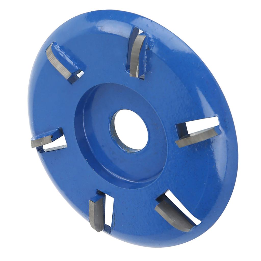 Диск для резьбы по дереву, стальная фреза с 6 зубьями, деревообрабатывающий инструмент, аксессуары для угловой шлифовальной машины