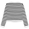 GOELIA French Style Striped Jacket