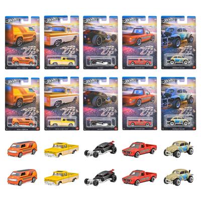 Hot Wheels Тематический Автомобильный Ассортимент Подъемный Транспорт Игрушка Мини Машинка Коробка на 10 Машинок Продается Возраст 3 года и старше Мульти - Surf's 987M-GDG44