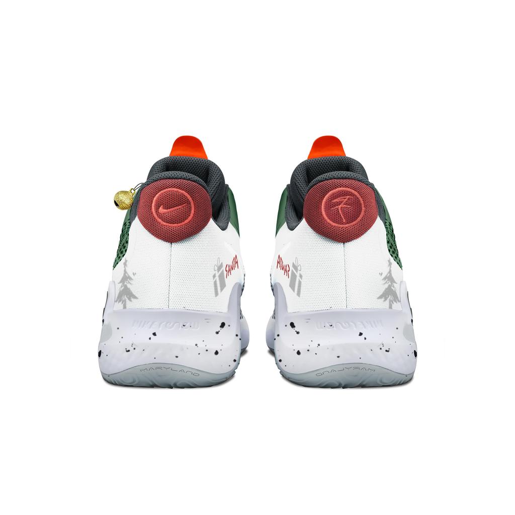 Nike KD Trey 5 IX Амортизация Устойчивость к истиранию Ударопрочность Суперлегкие Средняя высота Баскетбольные кроссовки Унисекс Зеленый CW3402-011(Команда529-)